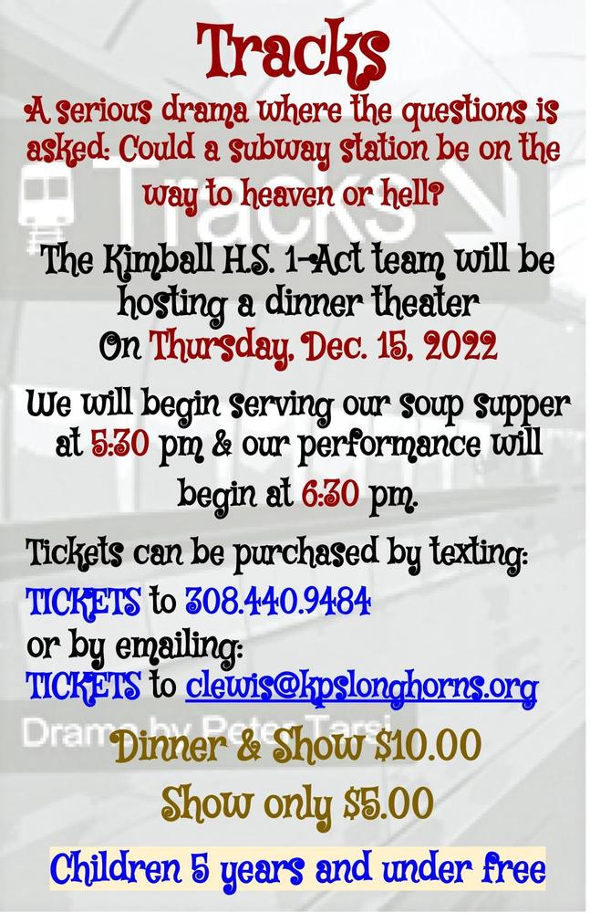 Special Dinner Theater Event