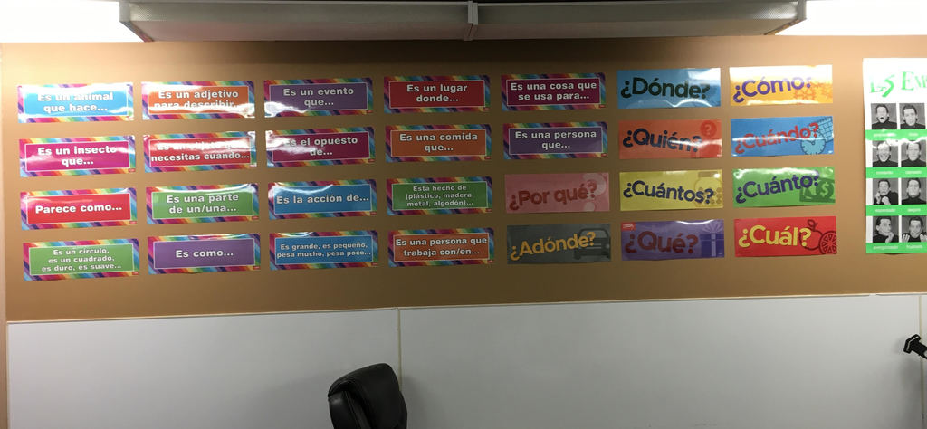 The quiz wall